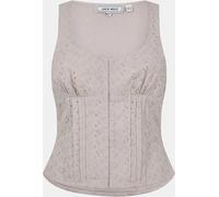 Jack Wills Broderie Corset Top Pierre 8 (XS) Female