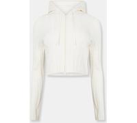 Jack Wills Cable Knit Fz Ld54 Blanc vintage 8 (XS) Female