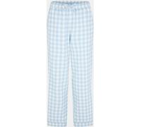 Jack Wills Check Flannel Pyajama Trousers Vichy Bleu 16 (XL) Female