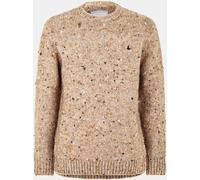 Jack Wills Chunky Twist Crew Sweater Trekking Marl M Male