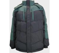 Jack Wills Coast Water And Wind Resistant Hooded Short Puffer Jacket Noir/Pin L Male