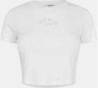 Jack Wills Cropped Baby Tee Ladies Blanc 10 (S) Female