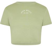 Jack Wills Cropped Baby Tee Ladies Pistache 12 (M) Female