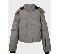 Jack Wills Cropped Puffer Ld61 Moka 8 (XS) Female