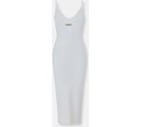 Jack Wills Cut Out Midi Dress Blanc vintage 10 (S) Female
