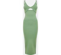 Jack Wills Cut Out Midi Dress Eucalyptus 6 (2XS) Female