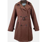 Jack Wills Trench Coat Womens Marron foncé 12 (M) Female