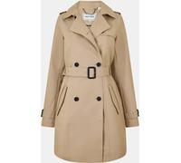 Jack Wills Double Breasted Cotton Water Resistant Mid-Length Trench Coat Pierre 8 (XS) Female