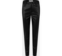 Jack Wills Faux Leather Skinny Trousers Noir 6 (2XS) Female