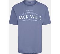 Jack Wills Forstal Boyfriend T-Shirt Ladies Bleu crépusculaire 8 (XS) Female