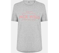 Jack Wills Forstal Boyfriend T-Shirt Ladies Marl gris 16 (XL) Female