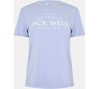 Jack Wills Forstal Boyfriend T-Shirt Ladies Bleu doux 8 (XS) Female