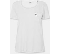 Jack Wills Fullford Pocket T-Shirt Ladies Blanc 6 (2XS) Female