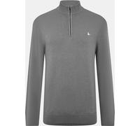 Jack Wills Funnel Neck Half Zip Jumper Men Ardoise 2XL Male