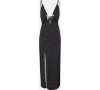 Jack Wills Gathered Bust Maxi Dress Impression noire 10 (S) Female