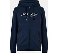 Jack Wills Graphic Zip Hoodie Mens Marine S Male