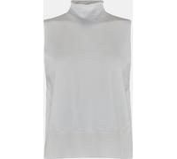 Jack Wills High Neck Knitted Sweater Vest Crème 10 (S) Female