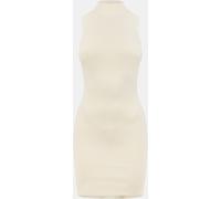 Jack Wills High Neck Mini Dress Blanc vintage 14 (L) Female