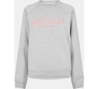 Jack Wills Hunston Graphic Crew Neck Sweatshirt Marl gris 10 (S) Female