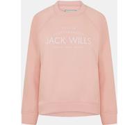 Jack Wills Hunston Graphic Crew Neck Sweatshirt Rose pâle 8 (XS) Female