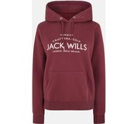Jack Wills Hunston Graphic Logo Hoodie Bourgogne 8 (XS) Female