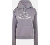 Jack Wills Hunston Graphic Logo Hoodie Bleu crépusculaire 14 (L) Female
