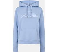 Jack Wills Hunston Graphic Logo Hoodie Bleu doux 14 (L) Female