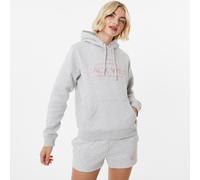 Jack Wills Hunston Graphic Logo Hoodie Marl gris 18 (2XL) Female