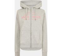 Jack Wills Hunston Logo Zip Hoodie Marl gris 8 (XS) Female