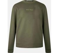 Jack Wills Jacquard Crew Sweatshirt Mens Feuille M Male