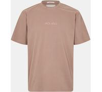 Jack Wills Jacquard T-Shirt Mens Brique Rose 2XL Male