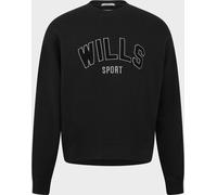 Jack Wills Jw Boucle Graphic Crew Sweatshirt Noir délavé L Male