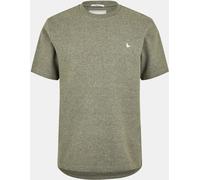 Jack Wills Bubble Txture Tee Smokey Olive 2XL Male