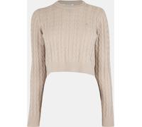 Jack Wills Crop Tinsbury Jumper Pierre 8 (XS) Female