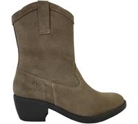 Jack Wills Jw Dalida Suede Calf Chunky Heel Hiker Boots Taupe 5 (38) Female