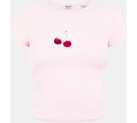 Jack Wills Jw Fruit Baby Slim Fit T-Shirt Cerises 10 (S) Female