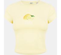 Jack Wills Jw Fruit Baby Slim Fit T-Shirt Citrons 10 (S) Female