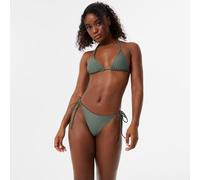 Jack Wills Jw Hoop Detail Tie Side Bikini Bottoms Kaki 14 (L) Female