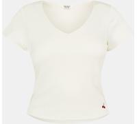 Jack Wills Pointelle Baby Tee Blanc vintage 10 (S) Female