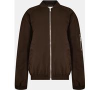 Jack Wills Jw Ribbed Bomber Jacket Marron 12 (M) Female
