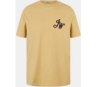 Jack Wills Jw Script Initial Regular Fit T-Shirt Jaune Muet 2XL Male