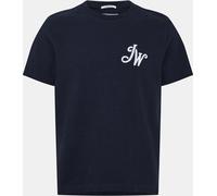Jack Wills Jw Script Initial Regular Fit T-Shirt Marine 2XL Male