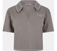 Jack Wills Blanket Stitch Polo Shirt Taupe 12 (M) Female