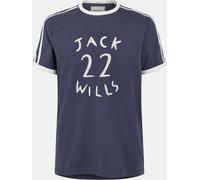 Jack Wills Sleeve Stripe Ringer T-Shirt Ciel nocturne XL Male