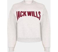 Jack Wills Varsity Crew Ld54 Gris glace chiné 10 (S) Female