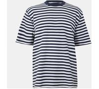 Jack Wills Jw Waffle Stripe Regular Fit T-Shirt Crème/Ciel Nocturne S Male