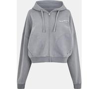 Jack Wills Jw Washed Zip Hoodie Gris Lavé 8 (XS) Female