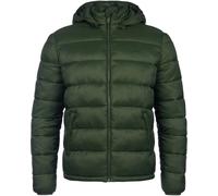 Jack Wills Kershaw Hooded Puffer Jacket Mens Kombu Vert XS Male