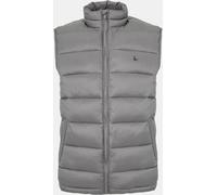 Jack Wills Kershaw Lightweight Puffer Gilet Mens Granit M Male