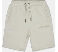 Jack Wills Jacquard Cotton Fleece Jogger Shorts Gris clair 13 ans Male